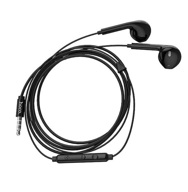 Φωτογραφία προϊόντος: Hoco M55 Handsfree Earbuds με Βύσμα 3.5mm, Μαύρο