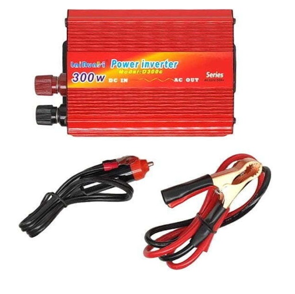 Φωτογραφία προϊόντος: OEM Inverter Αυτοκινήτου 300W 12V – Power Inverter