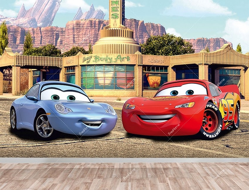 Φωτογραφία προϊόντος: Φωτοταπετσαρία Cars Mc Queen 2 - Χαρτί Πλαστικοποιημένο