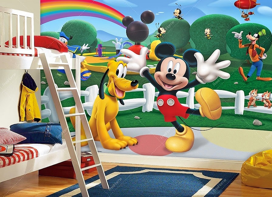 Φωτογραφία προϊόντος: Φωτοταπετσαρία Mickey Mouse 3 - Χαρτί Πλαστικοποιημένο