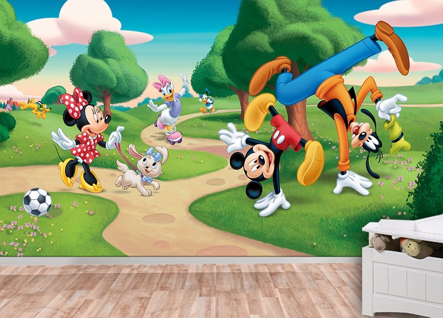 Φωτογραφία προϊόντος: Φωτοταπετσαρία Mickey Mouse 2 - Χαρτί Πλαστικοποιημένο