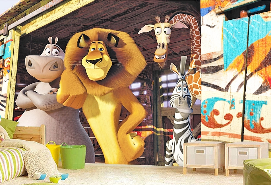 Φωτογραφία προϊόντος: Φωτοταπετσαρία Madagascar 2 - Χαρτί Πλαστικοποιημένο