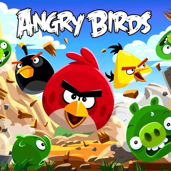 Φωτογραφία προϊόντος: Φωτοταπετσαρία Angry Birds - Χαρτί Πλαστικοποιημένο