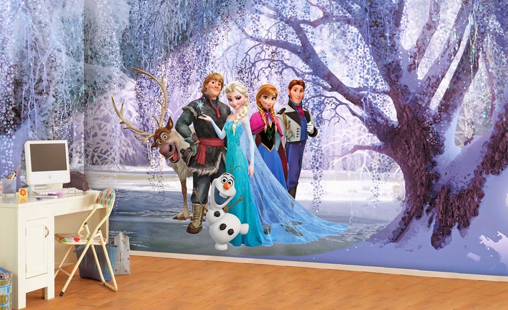 Φωτογραφία προϊόντος: Φωτοταπετσαρία Frozen Disney 1 - Χαρτί Πλαστικοποιημένο