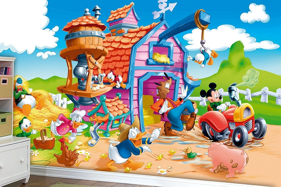 Φωτογραφία προϊόντος: Φωτοταπετσαρία Mickey Mouse 8 - Χαρτί Πλαστικοποιημένο