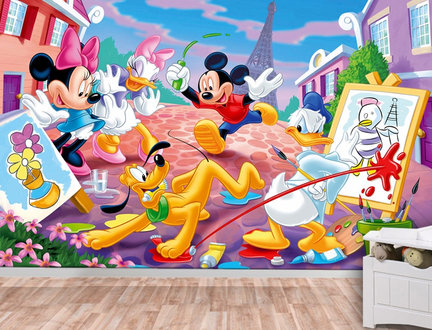 Φωτογραφία προϊόντος: Φωτοταπετσαρία Mickey Mouse 7 - Χαρτί Πλαστικοποιημένο