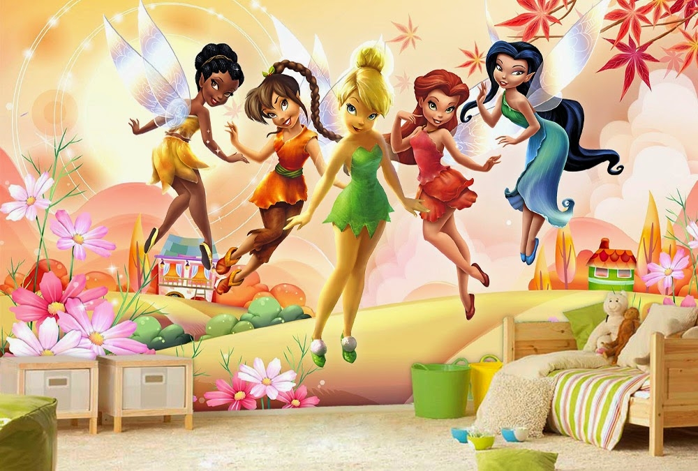 Φωτογραφία προϊόντος: Φωτοταπετσαρία Tinkerbell 2 - Χαρτί Πλαστικοποιημένο