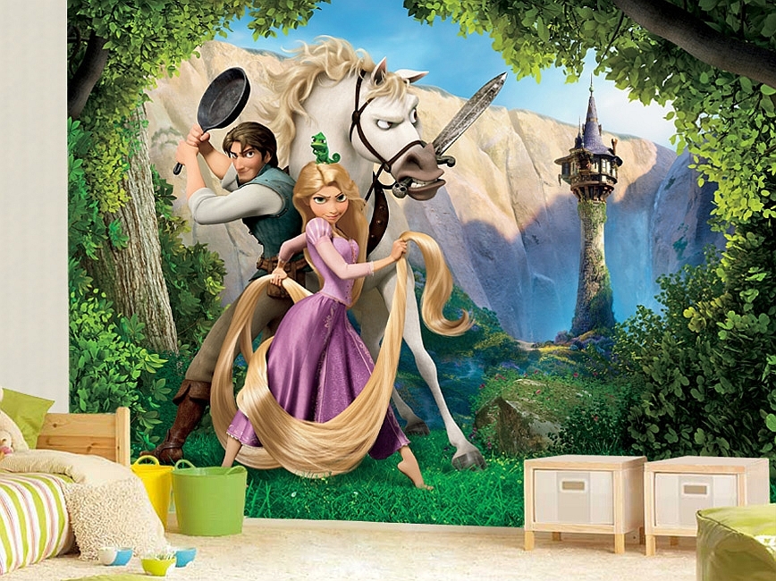Φωτογραφία προϊόντος: Φωτοταπετσαρία Rapunzel 1 - Χαρτί Πλαστικοποιημένο