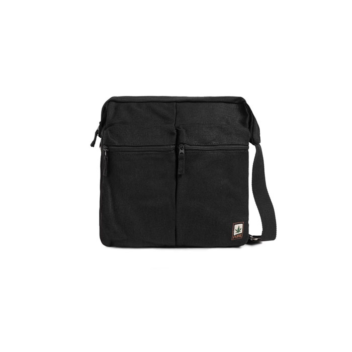 Φωτογραφία προϊόντος: Hemp Crossbody Bag Μαύρη Pure
