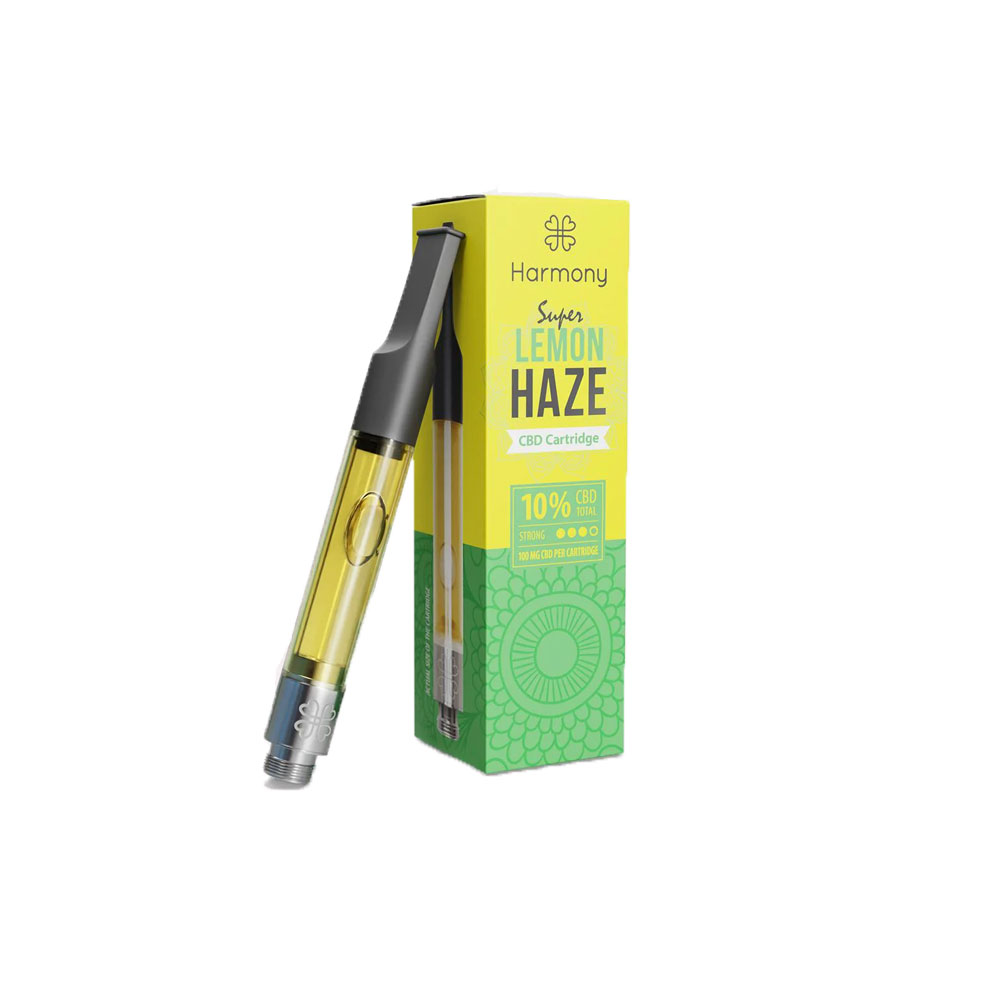 Φωτογραφία προϊόντος: Cartridge CBD Super Lemon Haze 10% 100mg CBD 1ml – HARMONY