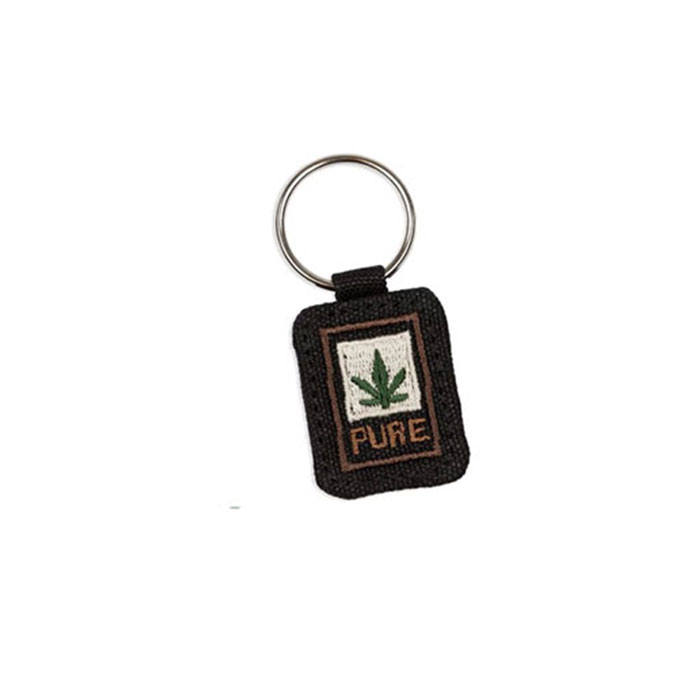 Φωτογραφία προϊόντος: Hemp Keychain μικρό μαύρο - PURE