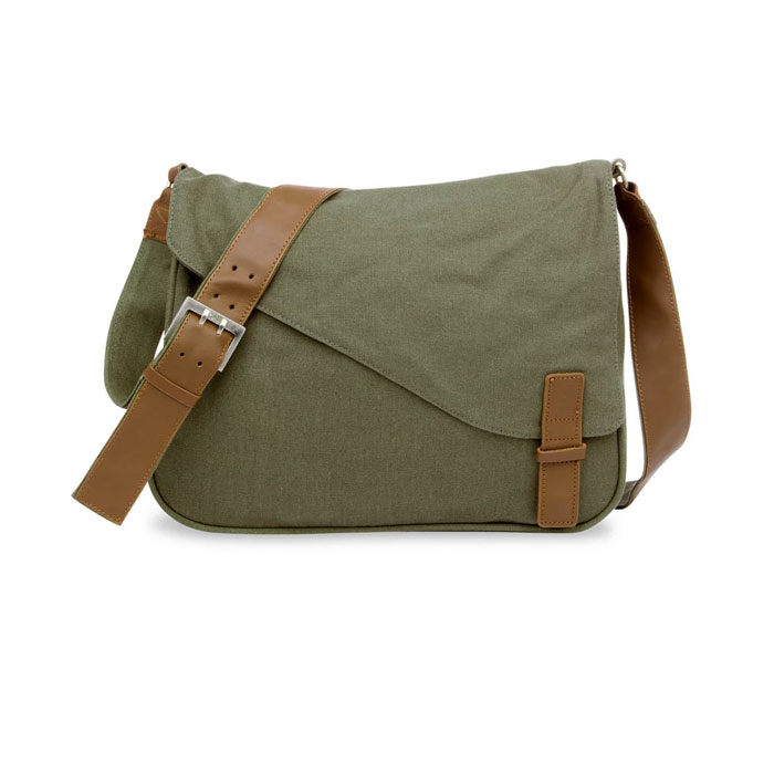 Φωτογραφία προϊόντος: Τσάντα Χιαστί Hemp Khaki – PURE