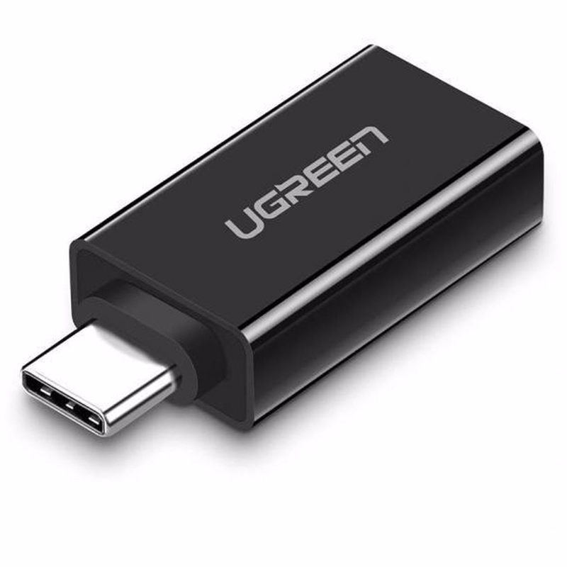 Φωτογραφία προϊόντος: UGREEN US173 USB OTG Adapter Type-C 3.1 Male to USB-A 3.0 Female Black (20808)