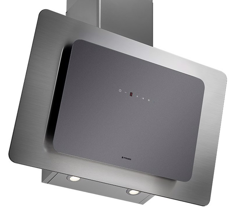 Φωτογραφία προϊόντος: Pyramis 065039701 Vetrio Grey (Απορροφητήρας Καμινάδα 90cm)