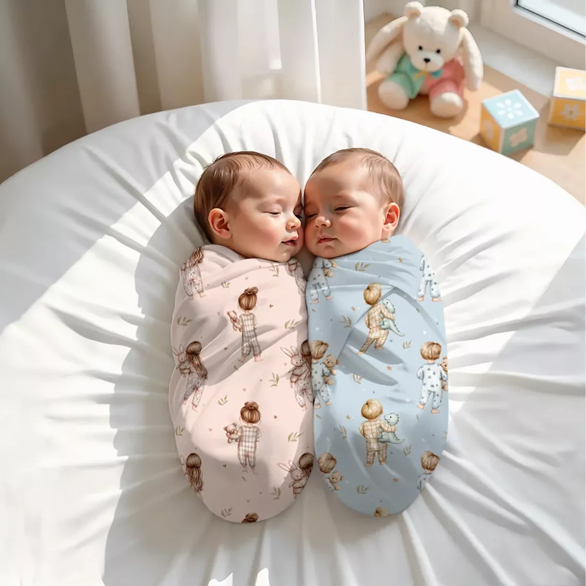 Φωτογραφία προϊόντος: Σεντόνια Λίκνου Σετ Goodnight Ροζέ (2) 70 x 120 cm