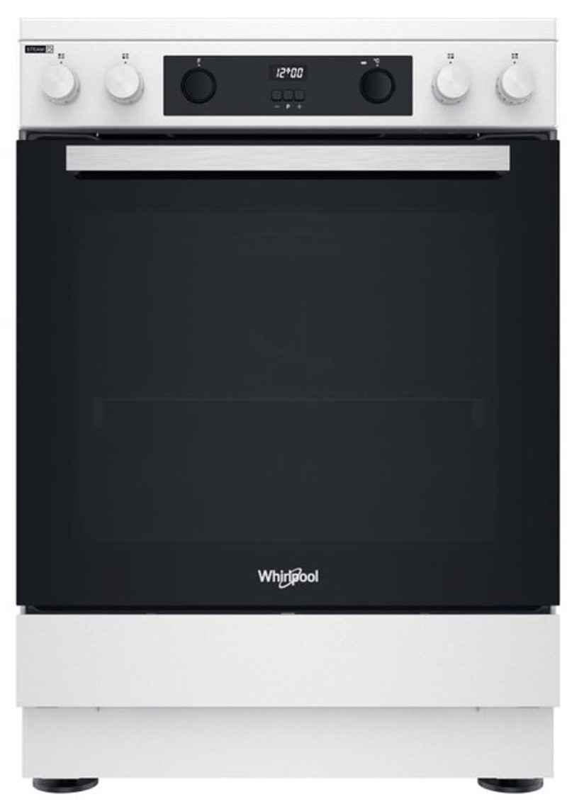 Φωτογραφία προϊόντος: Whirlpool WS68V8CCWT/E (Κουζίνα 83lt με Κεραμικές Εστίες 4+1 Ζωνών)