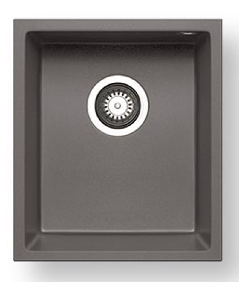 Φωτογραφία προϊόντος: Pyramis Tetragon 1B 070065811 (Υποκαθήμενος Νεροχύτης από Συνθετικό Γρανίτη Μ38xΠ40cm)