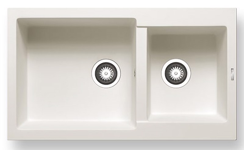 Φωτογραφία προϊόντος: Pyramis Alazia 1 3/4B 079811711 (Ένθετος Νεροχύτης από Συνθετικό Γρανίτη Μ86xΠ50cm Αντιστρεφόμενος)