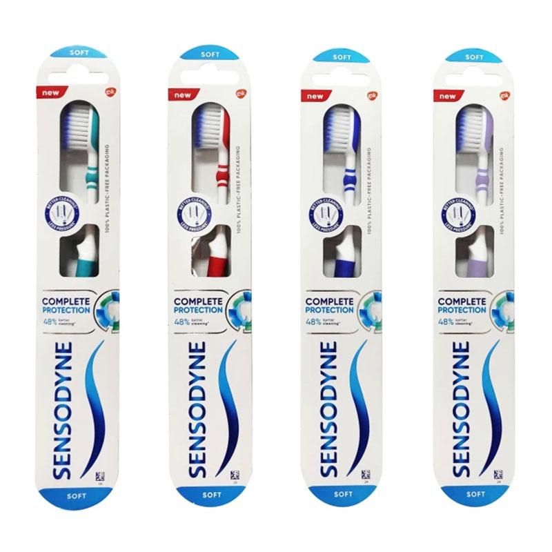 Φωτογραφία προϊόντος: Sensodyne Toothbrush Complete Protection Soft 48% Better Cleaning Κόκκινη 1τμχ