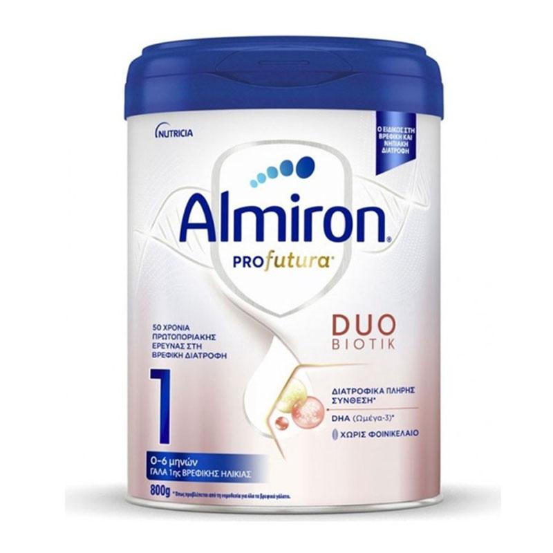 Φωτογραφία προϊόντος: Nutricia Almiron Profutura 1 Γάλα 1ης Βρεφικής Ηλικίας 0-6 Μηνών 800gr