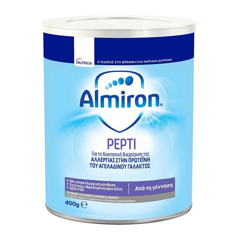 Φωτογραφία προϊόντος: Nutricia Almiron Pepti Γάλα για Βρέφη με Διαγνωσμένη Αλλεργία στην Πρωτεΐνη του Αγελαδινού Γάλακτος 400gr