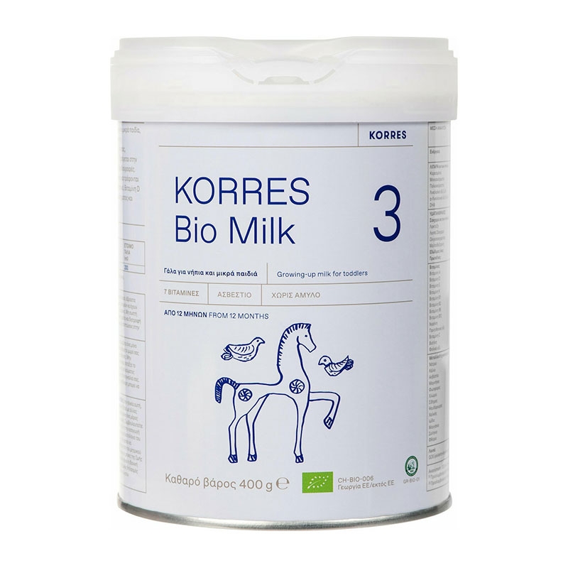 Φωτογραφία προϊόντος: Korres BIO Milk 3 Βιολογικό Αγελαδινό Γάλα από 12 μηνών