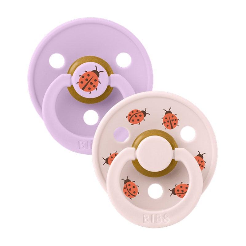 Φωτογραφία προϊόντος: Σετ 2 Πιπίλες Studio Collection Color Ladybug Violet Sky/Petal (0-6 μηνών) - Bibs