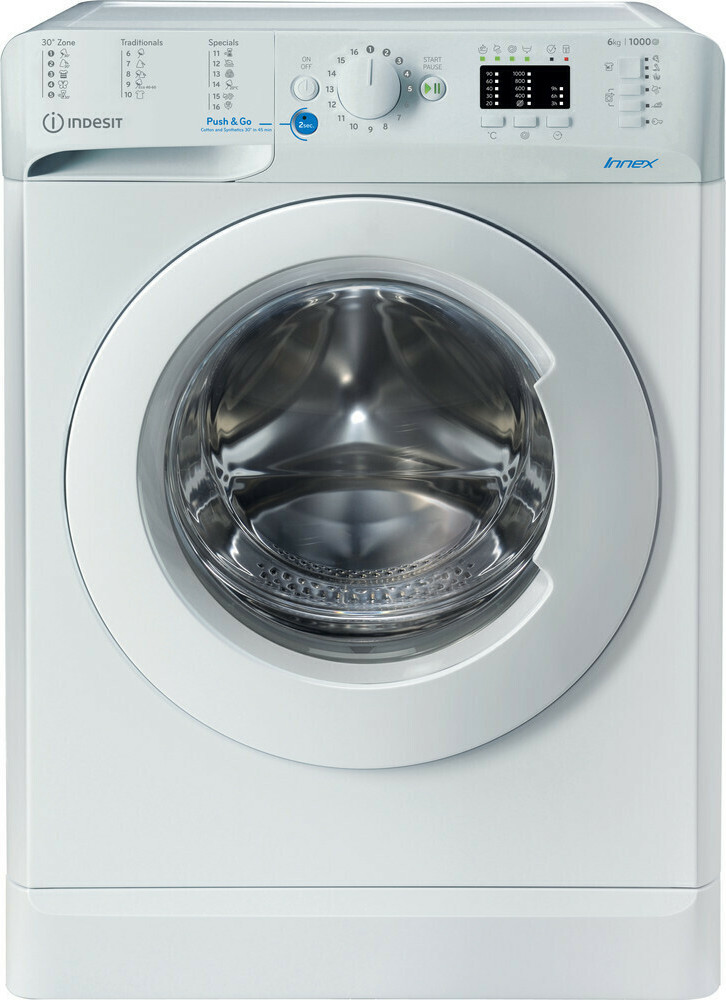 Φωτογραφία προϊόντος: Indesit BWSA 61051 W EU N Πλυντήριο Ρούχων (έως 3 άτοκες δόσεις)