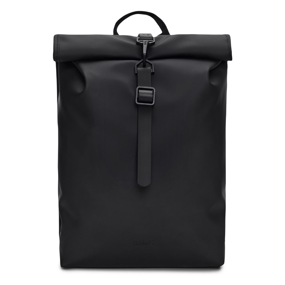 Φωτογραφία προϊόντος: Rains Rolltop Rucksack Mini Backpack Black 13330