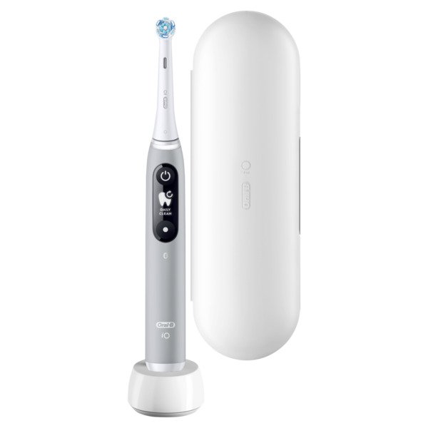 Φωτογραφία προϊόντος: Oral b Oral-B iO Series 6 Ηλεκτρική Οδοντόβουρτσα με Χρονομετρητή και Αισθητήρα Πίεσης Grey Opal