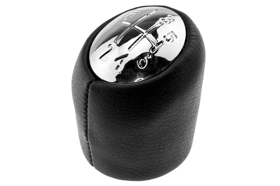Φωτογραφία προϊόντος: Renault Laguna II 2001-2007 / Espace IV 2002+ / Vel Satis 2002+ πόμολο λεβιέ 6 ταχυτήτων χρώμιο με μαύρο NTY