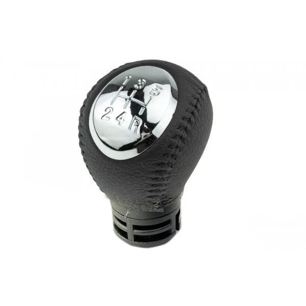 Φωτογραφία προϊόντος: Mazda 3 2003-2009 / 5 2002-2008 / Premacy 1999-2005 πόμολο λεβιέ 5 ταχυτήτων μαύρο δέρμα (OE BP4K46030A) NTY