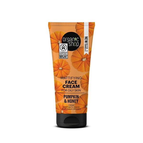 Φωτογραφία προϊόντος: Organic Shop by Natura Siberica Mattifying Face Cream Pumpkin & Honey Κρέμα Προσώπου για Ματ Αποτέλεσμα, 50ml
