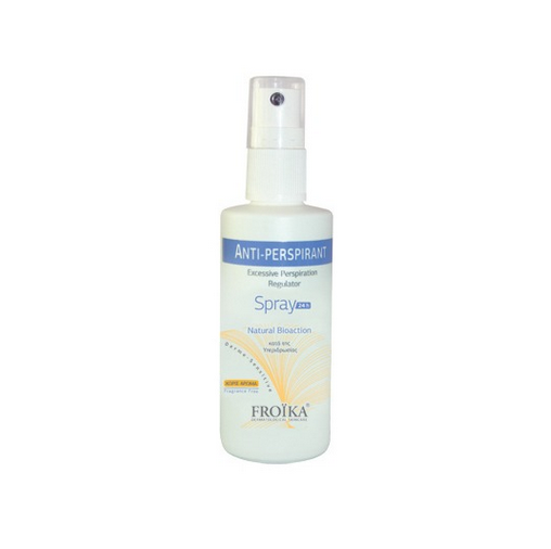 Φωτογραφία προϊόντος: Froika ANTIPERSPIRANT Spray without Perfume-Αντιιδρωτικό σπρέι 24ωρης προστασίας Χωρίς Άρωμα, 60 ml