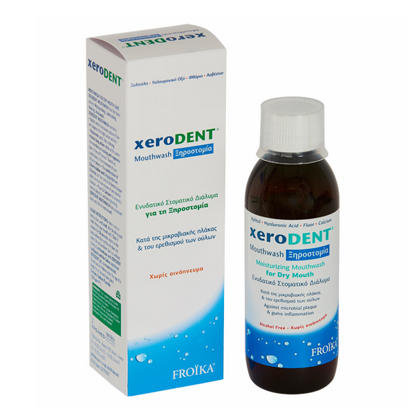 Φωτογραφία προϊόντος: Froika Xerodent Mouthwash, Στοματικό Διάλυμα για την Ξηροδερμία του Στόματος 250ml