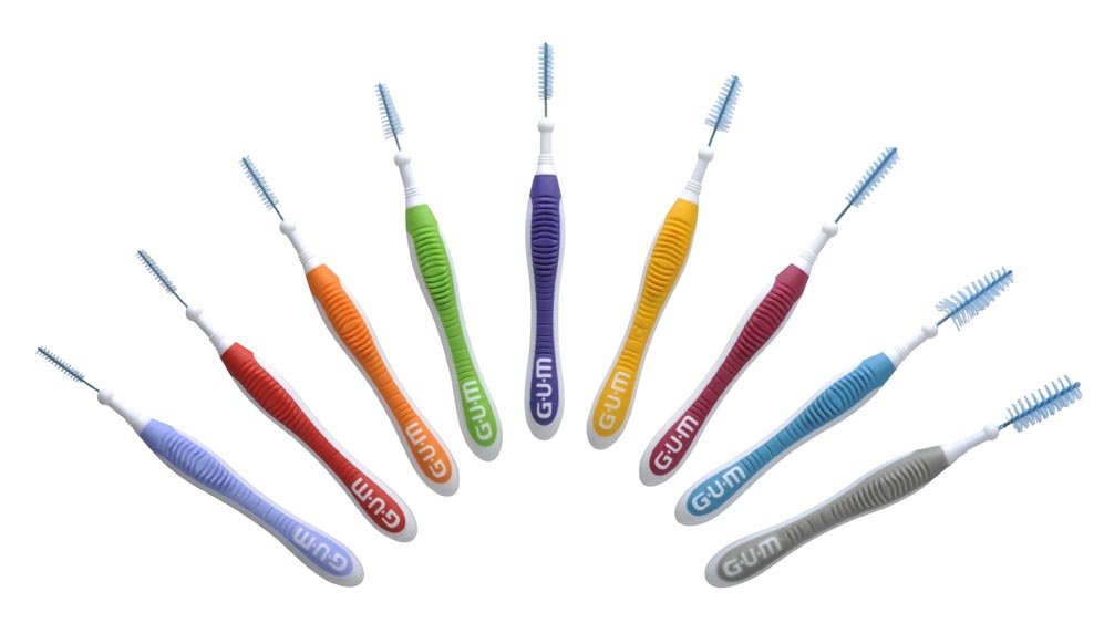 Φωτογραφία προϊόντος: Gum Trav-ler Interdental Brush (1312) 0,6mm Μεσοδόντιο Βουρτσάκι Μωβ, 6τεμ