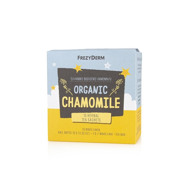 Φωτογραφία προϊόντος: Frezyderm Organic Chamomile Ελληνικό Βιολογικό Χαμομήλι 15 φακελάκια