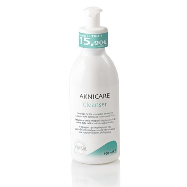 Φωτογραφία προϊόντος: Synchroline Aknicare Cleanser Καθαριστικό Προσώπου για Ακνεϊκή & Σμηγματορροϊκή Επιδερμίδα 500ml