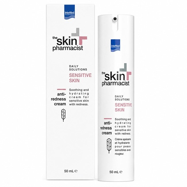 Φωτογραφία προϊόντος: Intermed The Skin Pharmacist Sensitive Skin Anti-Redness Καταπραϋντική και Ενυδατική Κρέμα 50ml