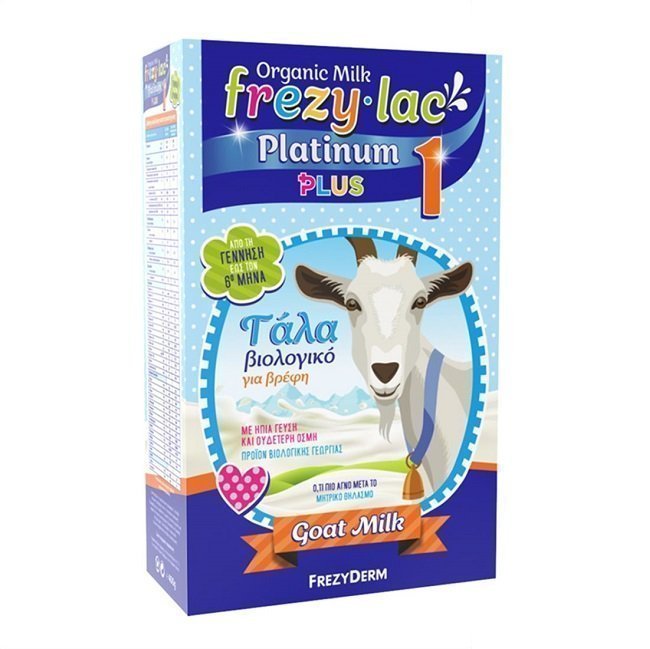 Φωτογραφία προϊόντος: Frezyderm Frezylac Platinum Plus 1 Βιολογικό Κατσικίσιο Γάλα 0-6m, 400g