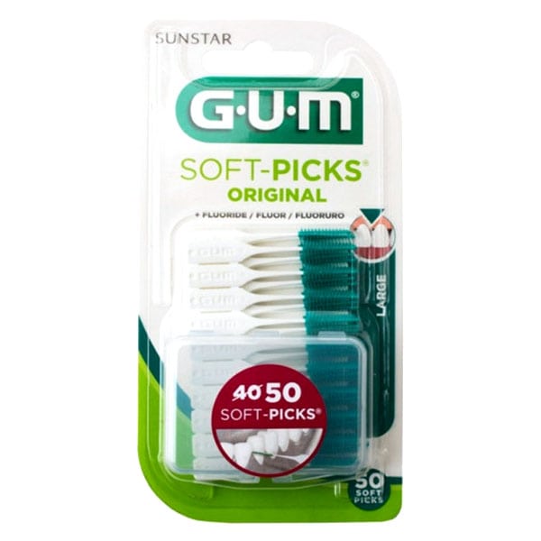 Φωτογραφία προϊόντος: Gum 634 Soft Picks Original Μεσοδόντια Βουρτσάκια Large 50 τεμάχια