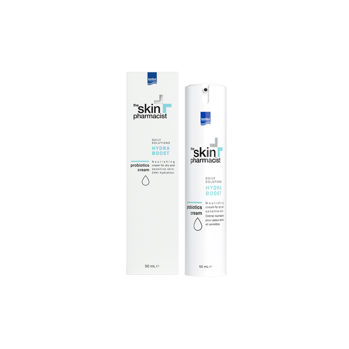 Φωτογραφία προϊόντος: Intermed The Skin Pharmacist Hydra Boost Probiotics Cream Ενυδατική Κρέμα Προσώπου για Ξηρές - Κανονικές Επιδερμίδες, 50ml