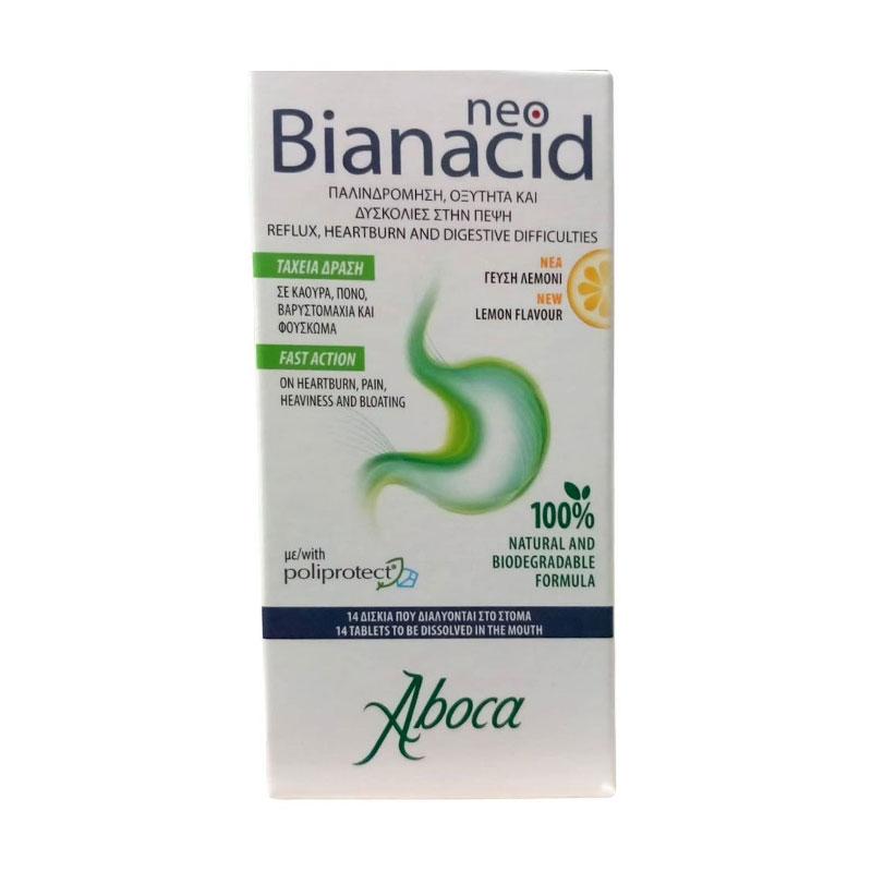 Φωτογραφία προϊόντος: ABOCA - neoBianacid Lemon Flavor tabs 14s