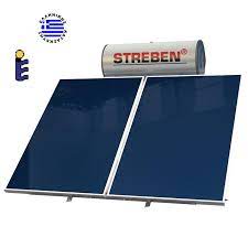 Φωτογραφία προϊόντος: Streben Ecolution 200Lt / 3m² Διπλής Ενέργειας Με Επιλεκτικό Συλλέκτη