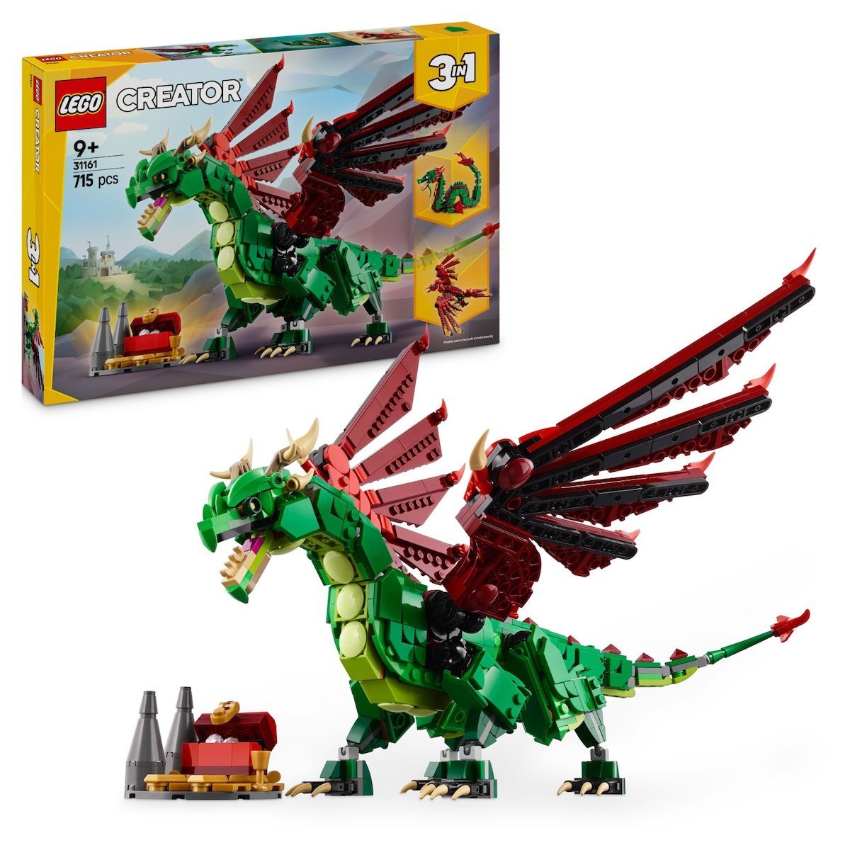 Φωτογραφία προϊόντος: Lego Creator: Medieval Dragon (31161)