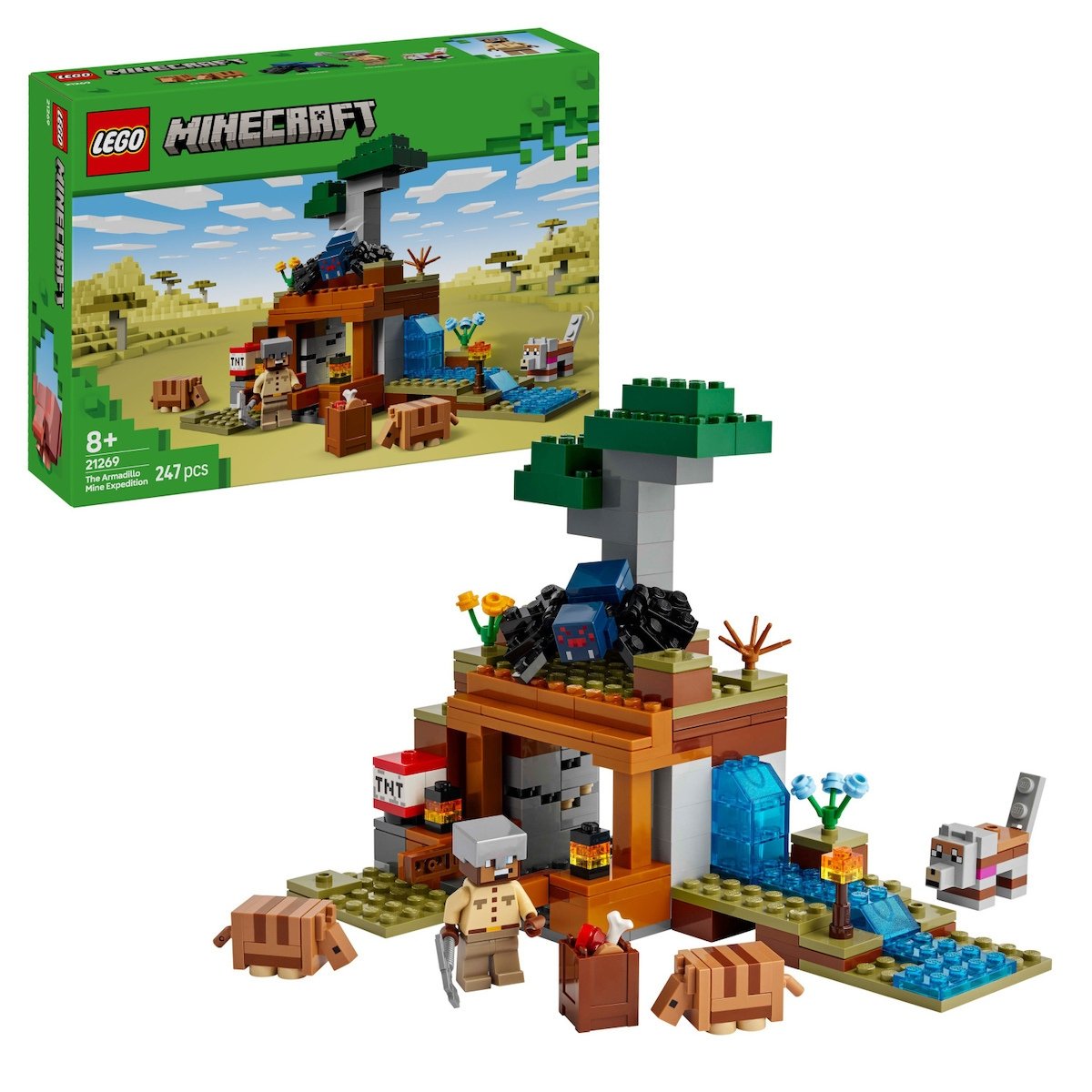 Φωτογραφία προϊόντος: Lego Minecraft: The Armadillo Mine Expedition (21269)