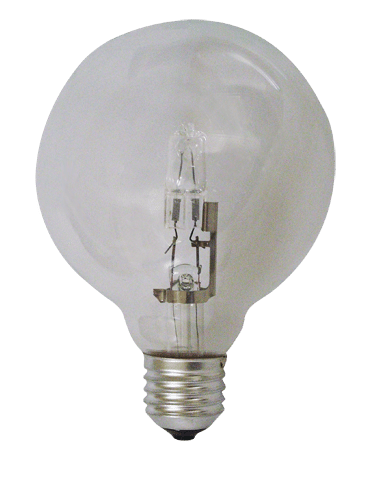 Φωτογραφία προϊόντος: Glou Λάμπα Ιωδίνης G-Hal Globe G95 57W E27 230V 2900K – Διαφανής