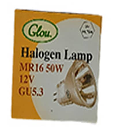 Φωτογραφία προϊόντος: GLOU Glou Λάμπα Ιωδίνης Dichroic MR16 50W 12V Gu5.3 38 Πράσινο Χρώμα