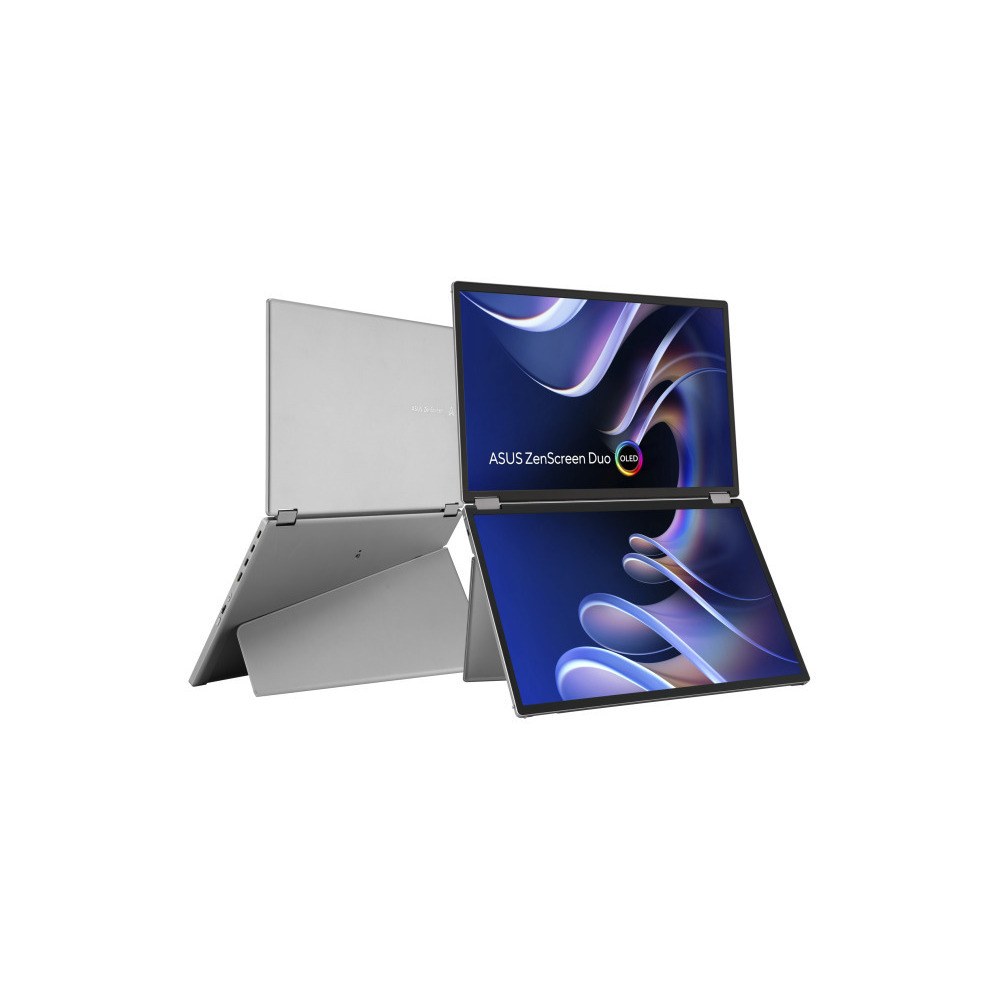 Φωτογραφία προϊόντος: ASUS Monitor ZenScreen Duo MQ149CD 360° Foldable OLED 1ms, Portable Monitor, USB-C, HDMI, 3YearsW