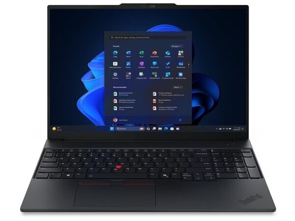 Φωτογραφία προϊόντος: LENOVO Laptop ThinkPad E16 G3 16'' WUXGA IPS/Ultra5-225U/16GB/512GB SSD/Intel Graphics/Win 11 Pro/3Y NBD/Black